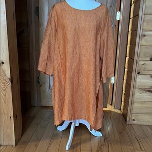 Bryn walker linen Laggenlook split side tunic